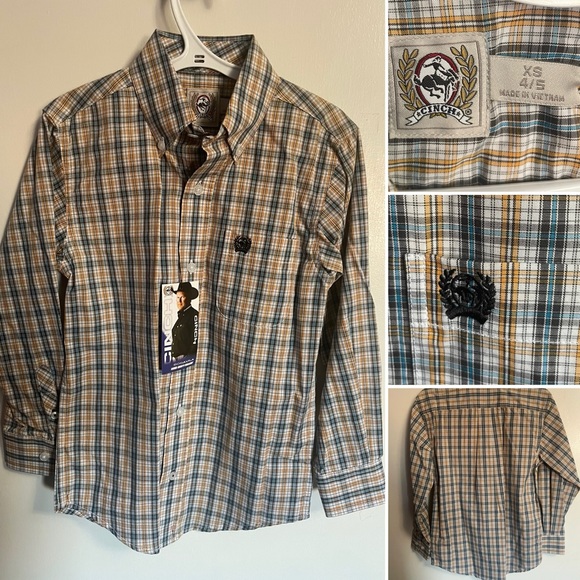 Boys 4/5 Cinch Shirt - Picture 2 of 2